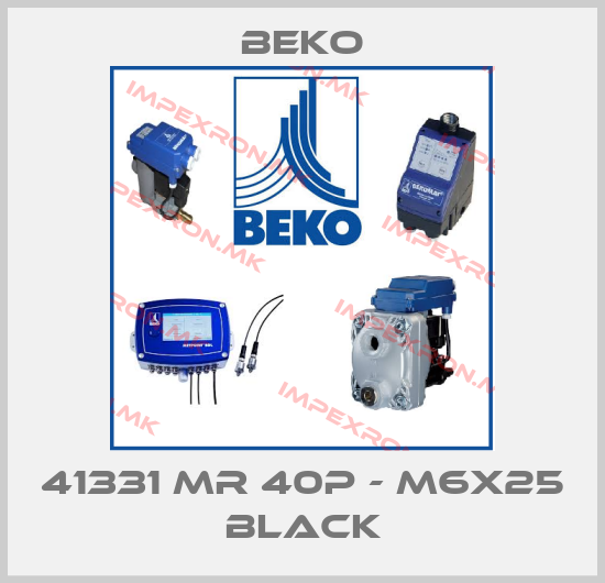 Beko-41331 MR 40P - M6X25 BLACKprice