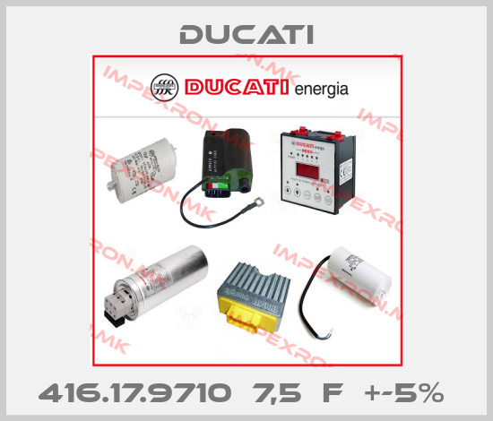 Ducati-416.17.9710  7,5µF  +-5% price