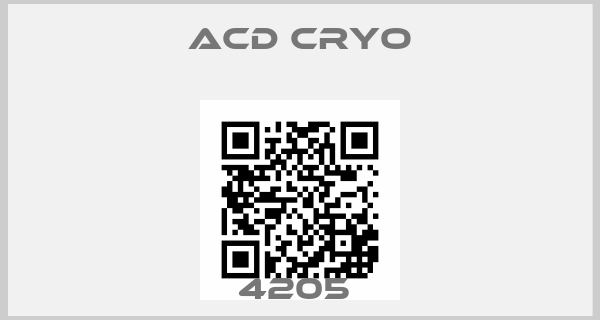 Acd Cryo-4205 price