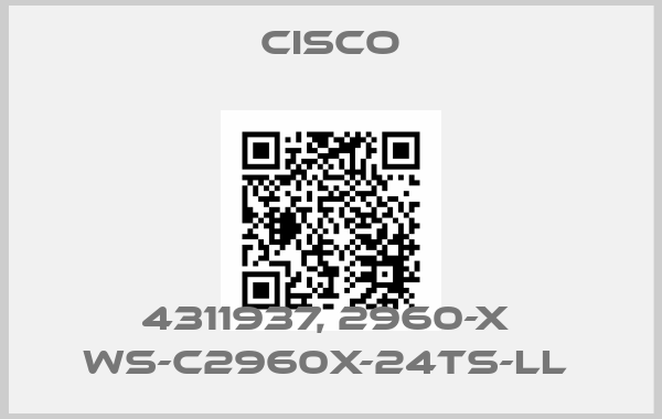 Cisco-4311937, 2960-X  WS-C2960X-24TS-LL price