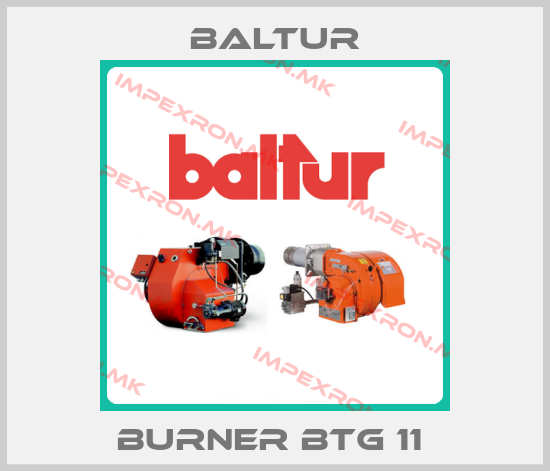 Baltur- Burner BTG 11 price