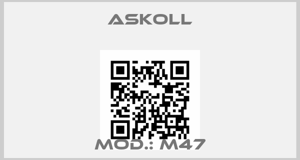 Askoll-Mod.: M47price