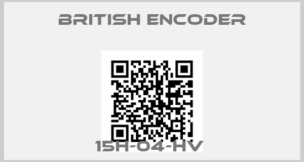 British Encoder-15H-04-HV price