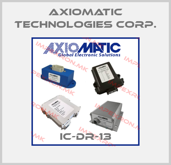 Axiomatic Technologies Corp.-IC-DR-13price
