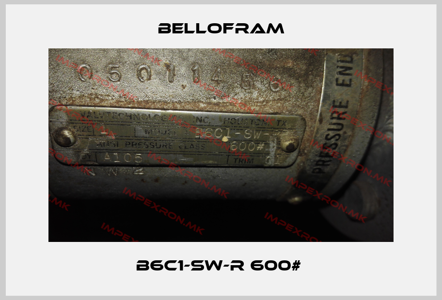 Bellofram-B6C1-SW-R 600# price