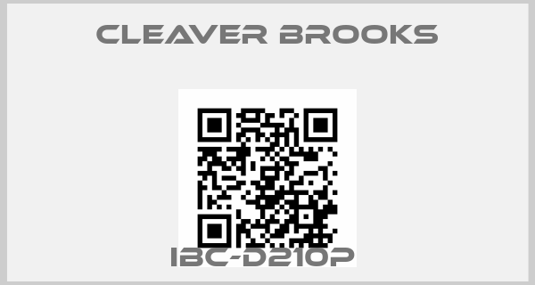 Cleaver Brooks-IBC-D210P price
