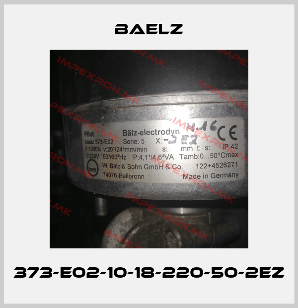 Baelz-373-E02-10-18-220-50-2EZprice