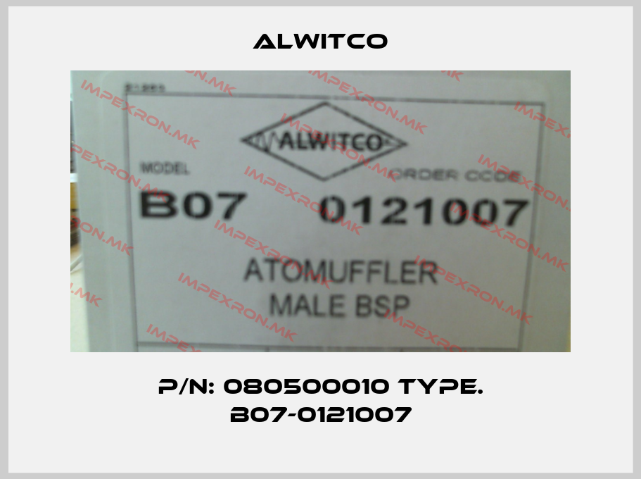 Alwitco-p/n: 080500010 Type. B07-0121007price