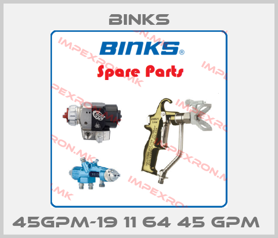 Binks-45GPM-19 11 64 45 GPM price
