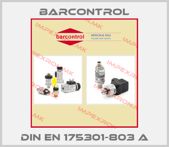 Barcontrol-DIN EN 175301-803 Aprice