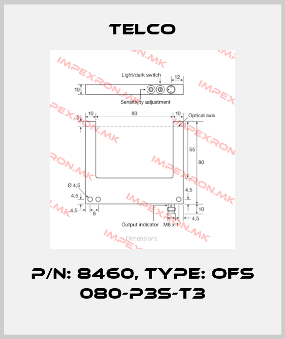 Telco-P/N: 8460, Type: OFS 080-P3S-T3price