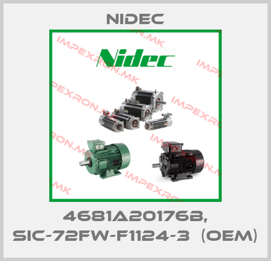 Nidec-4681A20176B, SIC-72FW-F1124-3  (OEM)price