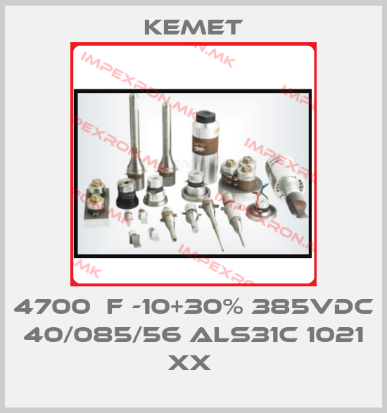 Kemet-4700µF -10+30% 385VDC 40/085/56 ALS31C 1021 XX price