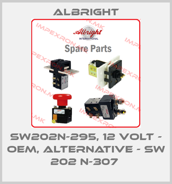 Albright-SW202N-295, 12 volt - OEM, Alternative - SW 202 N-307 price