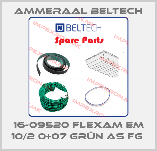 Ammeraal Beltech-16-09520 Flexam EM 10/2 0+07 grün AS FG price