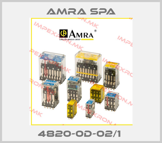 Amra SpA-4820-0D-02/1 price