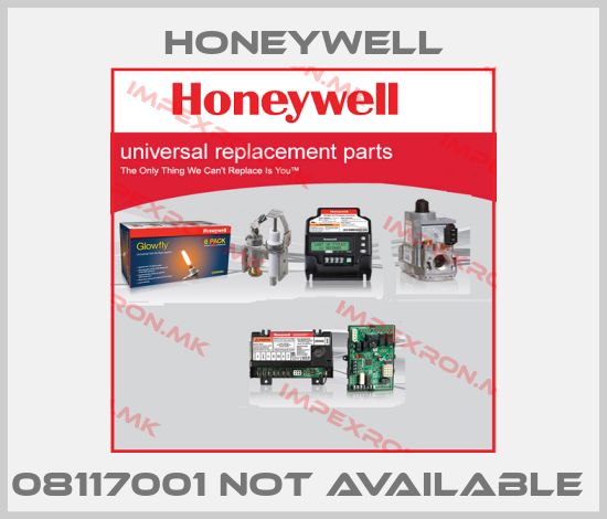 Honeywell-08117001 not available price