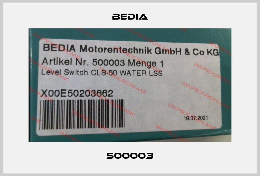 Bedia-500003price