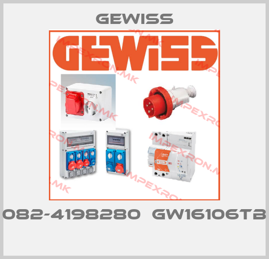 Gewiss-082-4198280  GW16106TB price