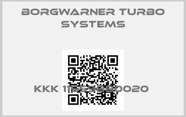 Borgwarner turbo systems-KKK 11559880020 price