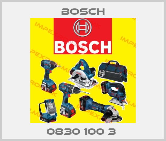 Bosch-0830 100 3 price