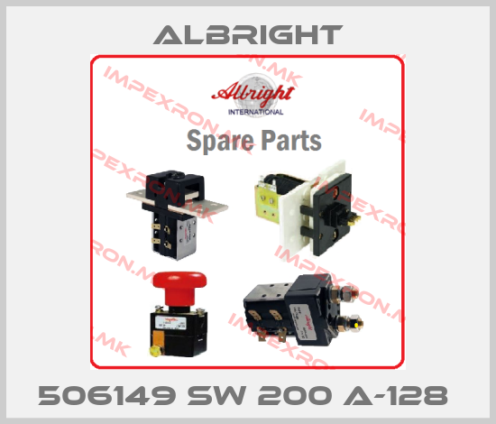 Albright-506149 SW 200 A-128 price