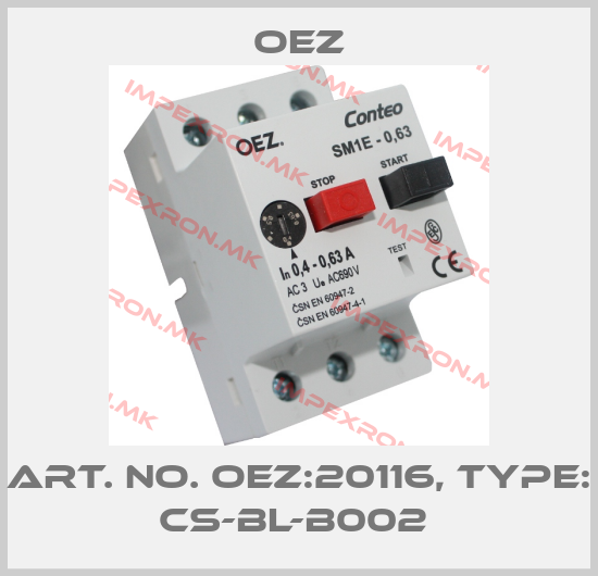 OEZ-Art. No. OEZ:20116, Type: CS-BL-B002 price