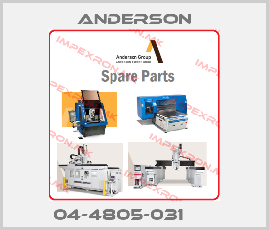 Anderson-04-4805-031      price
