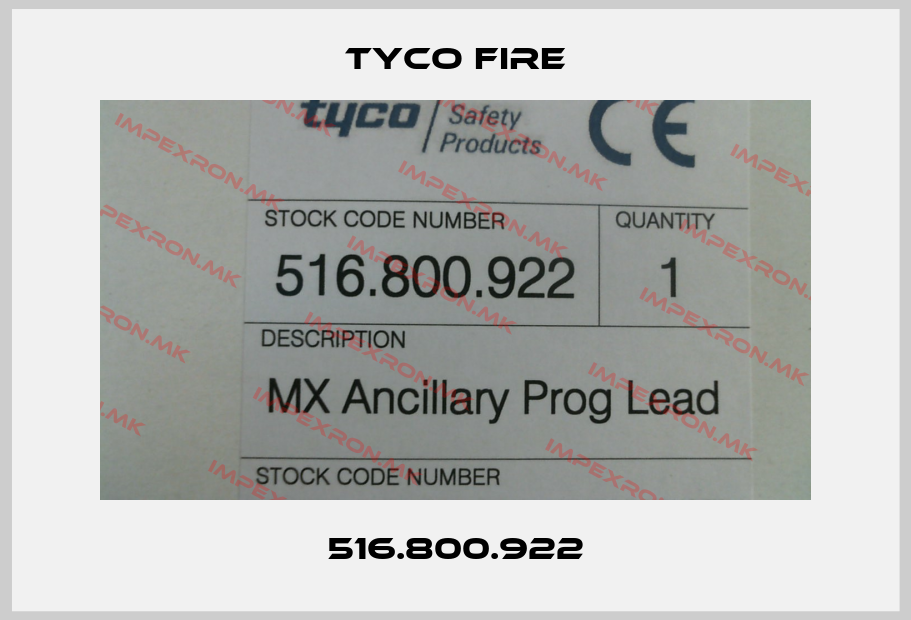 Tyco Fire-516.800.922price