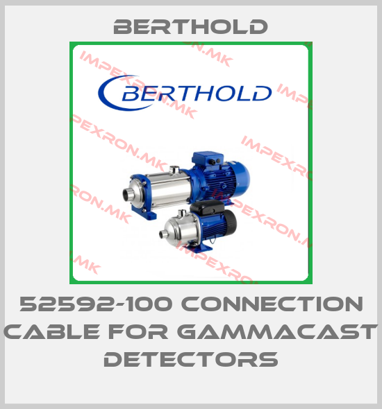 Berthold-52592-100 CONNECTION CABLE FOR GAMMACAST DETECTORS price