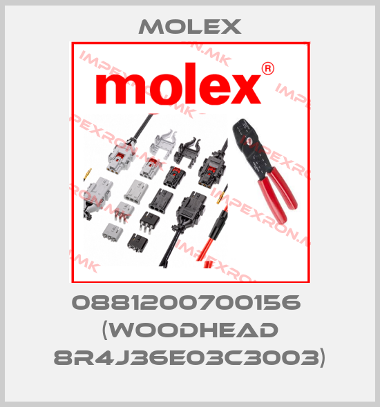 Molex-0881200700156  (WOODHEAD 8R4J36E03C3003)price