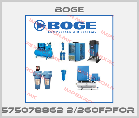 Boge-575078862 2/260FPFOR price