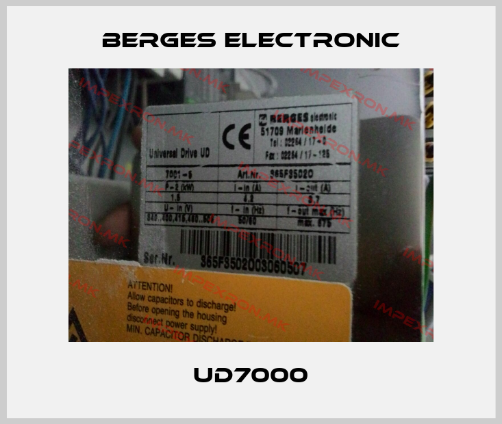 Berges Electronic-UD7000price