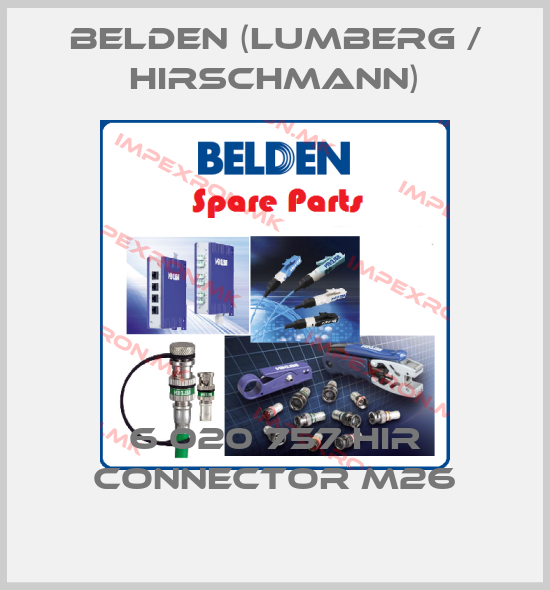 Belden (Lumberg / Hirschmann)-6 020 757 HIR CONNECTOR M26price