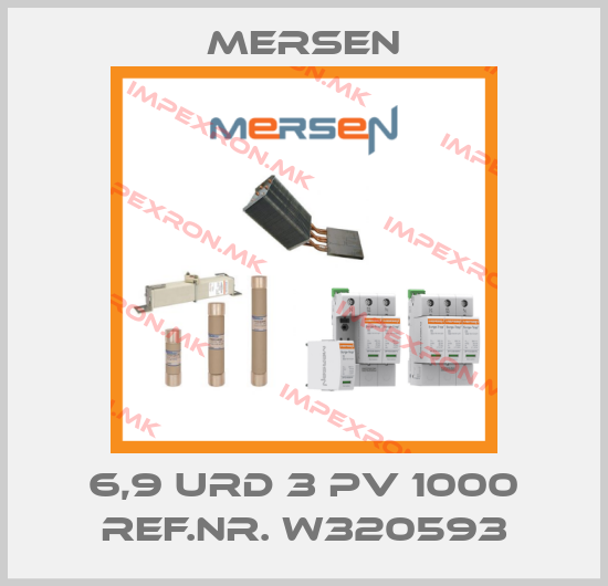Mersen-6,9 URD 3 PV 1000 Ref.Nr. W320593price