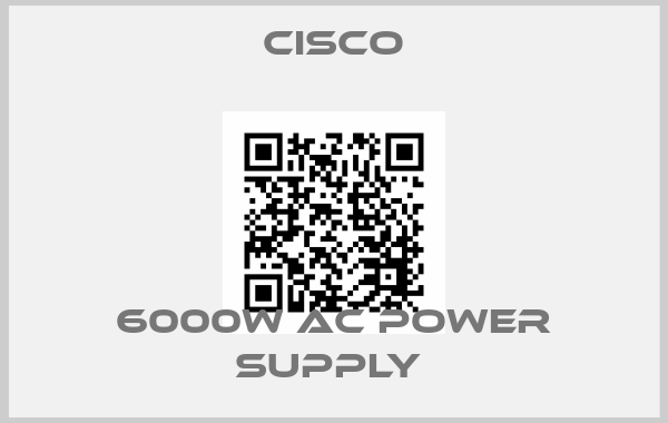 Cisco-6000W AC power supply price