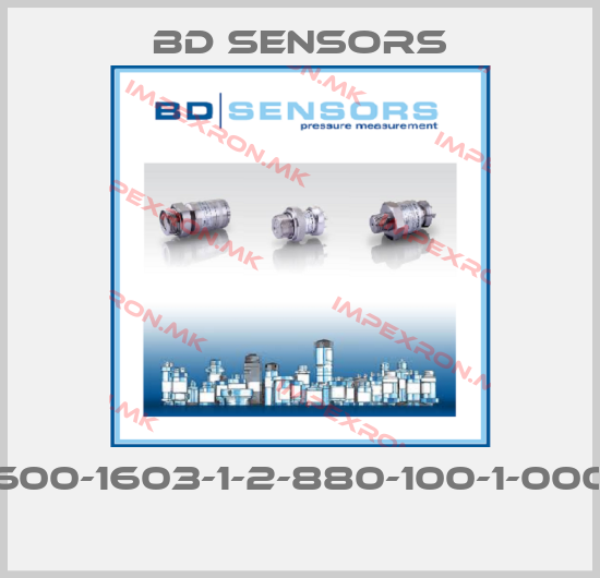 Bd Sensors-600-1603-1-2-880-100-1-000 price