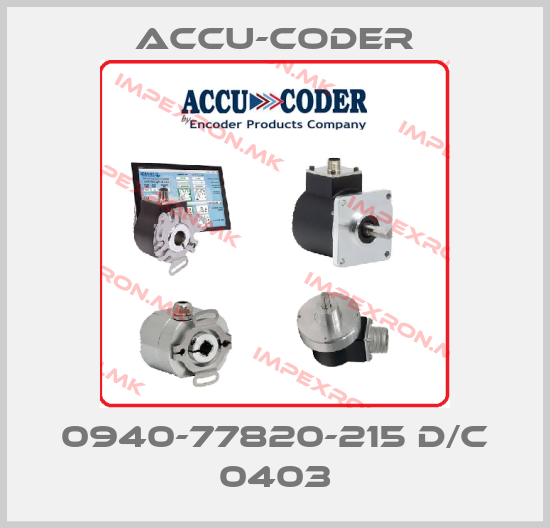 ACCU-CODER-0940-77820-215 D/C 0403price