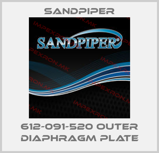Sandpiper-612-091-520 OUTER DIAPHRAGM PLATEprice