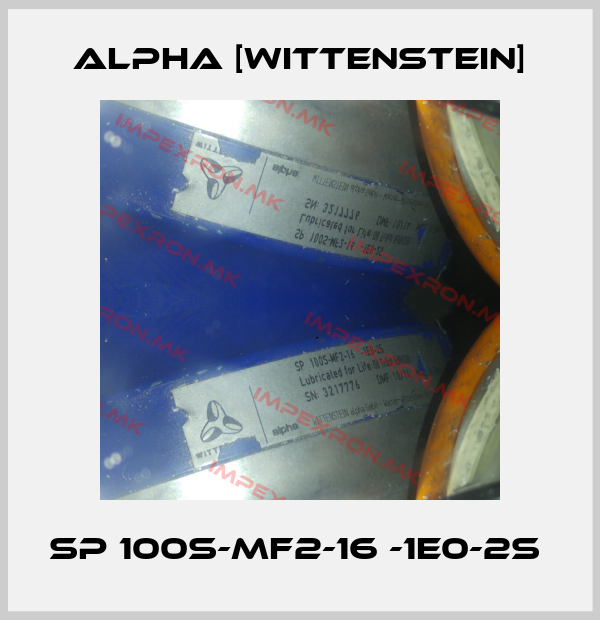 Alpha [Wittenstein]-SP 100S-MF2-16 -1E0-2S price