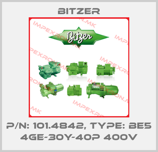 Bitzer-P/N: 101.4842, Type: BE5 4GE-30Y-40P 400Vprice