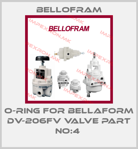 Bellofram-O-RING for Bellaform DV-206FV Valve Part No:4 price