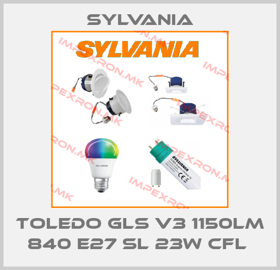 Sylvania-TOLEDO GLS V3 1150LM 840 E27 SL 23W CFL price