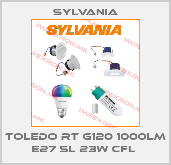 Sylvania-TOLEDO RT G120 1000LM E27 SL 23W CFL price