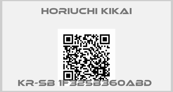 Horiuchi kikai-KR-SB 1F325B360ABD price