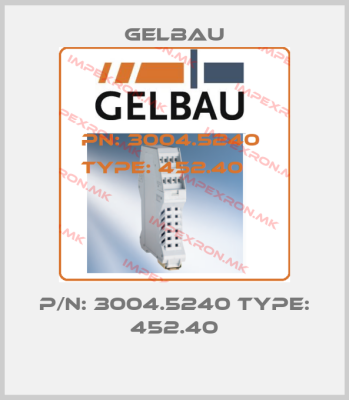 Gelbau-P/N: 3004.5240 Type: 452.40price