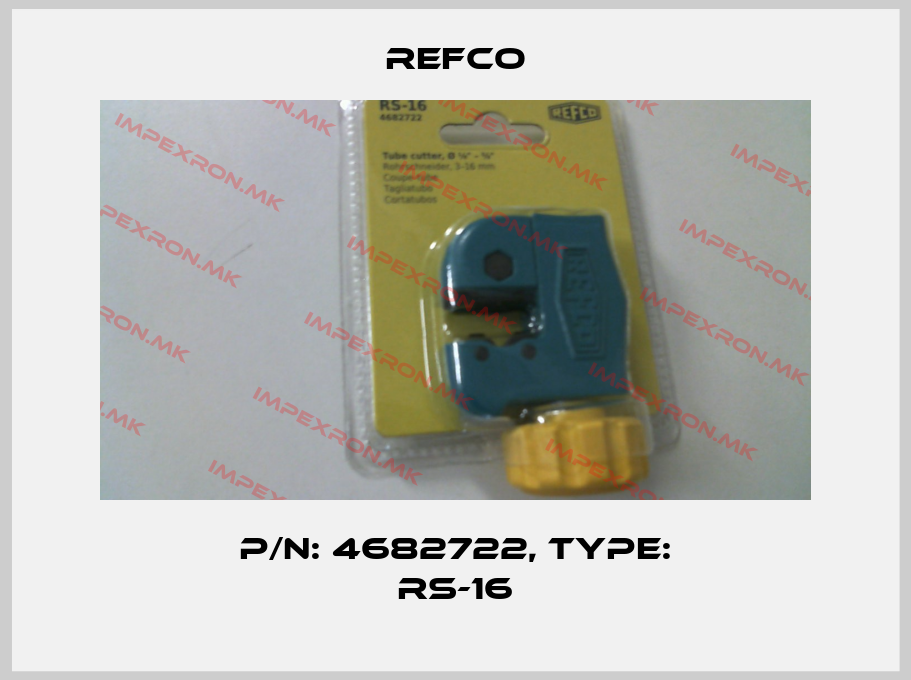 Refco-p/n: 4682722, Type: RS-16price