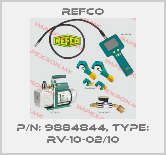Refco-p/n: 9884844, Type: RV-10-02/10price