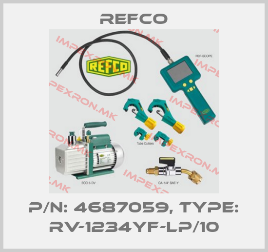 Refco-p/n: 4687059, Type: RV-1234yf-LP/10price