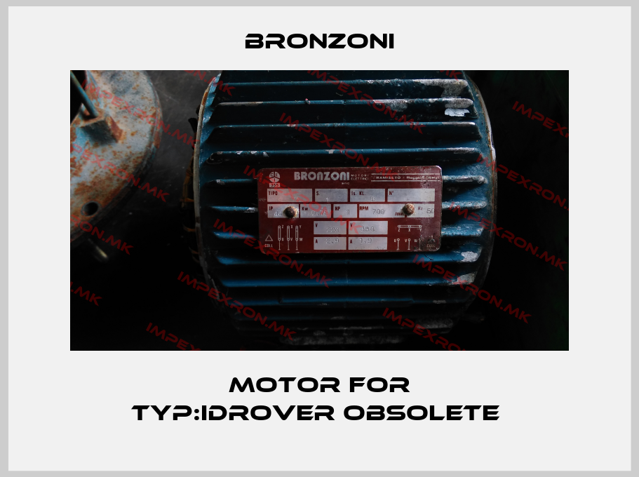 Bronzoni-Motor for Typ:IDROVER obsolete price